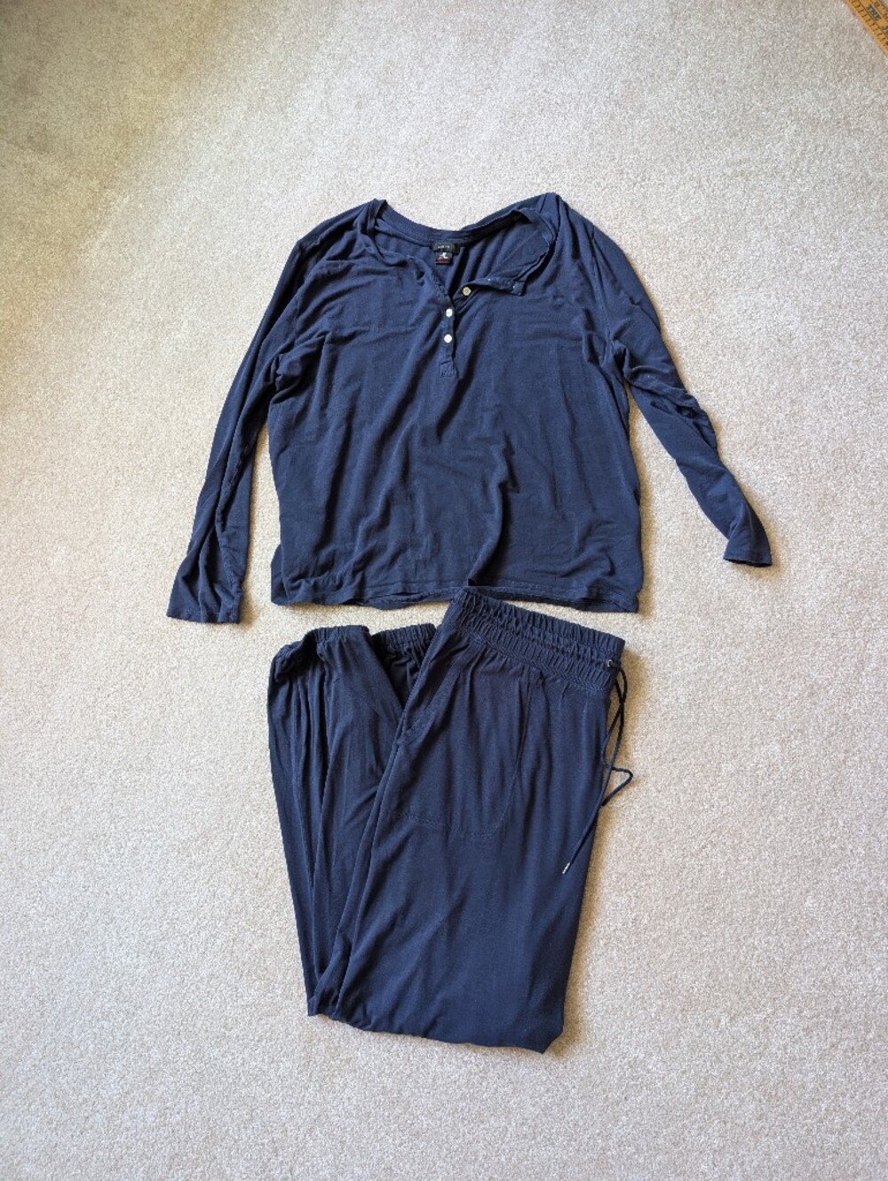 J Crew Tencel Pajama Set, Xxl